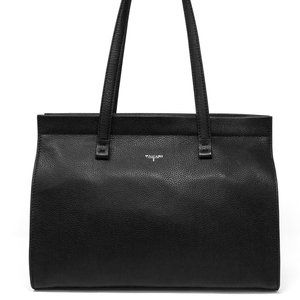 SOLD ❤️ T Tahari Sienna Leather Tote - Black
